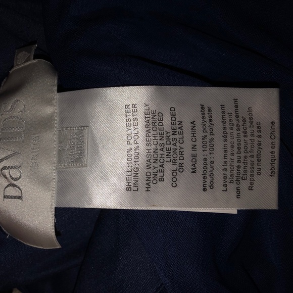 Long Mesh Dress with One Shoulder Neckline - Picture 7 of 8